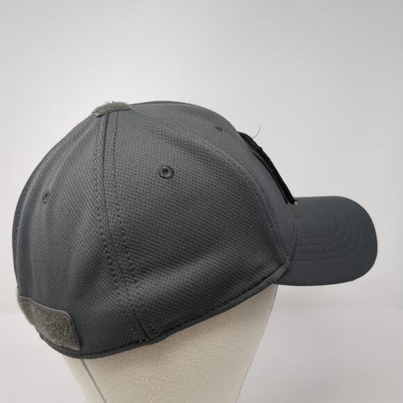Come And Take It Patch Fitted Baseball Hat Gray Medium Solid Condor - Picture 5 of 10
